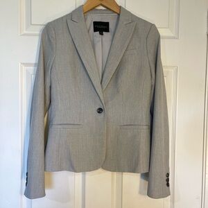 Banana Republic Gray Women's Classic Blazer